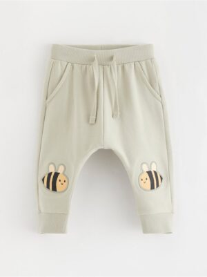 Joggers with brushed inside - 3004708-8884