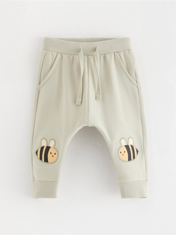 Joggers with brushed inside - 3004708-8884