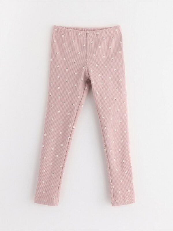 Ribbed leggings - 3004752-7736