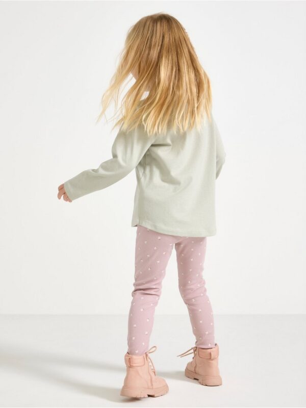 Ribbed leggings - 3004752-7736