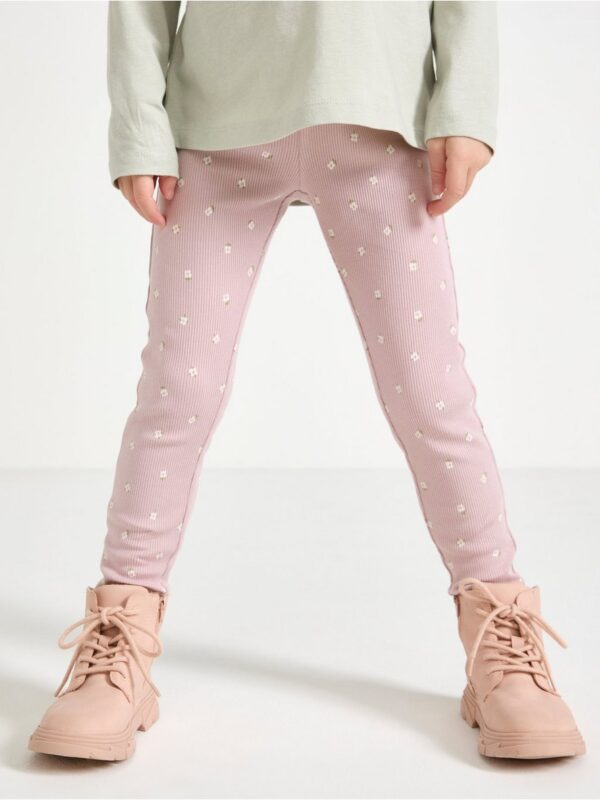 Ribbed leggings - 3004752-7736