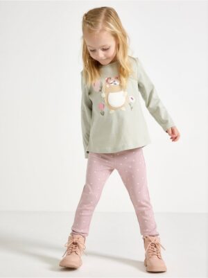 Ribbed leggings - 3004752-7736