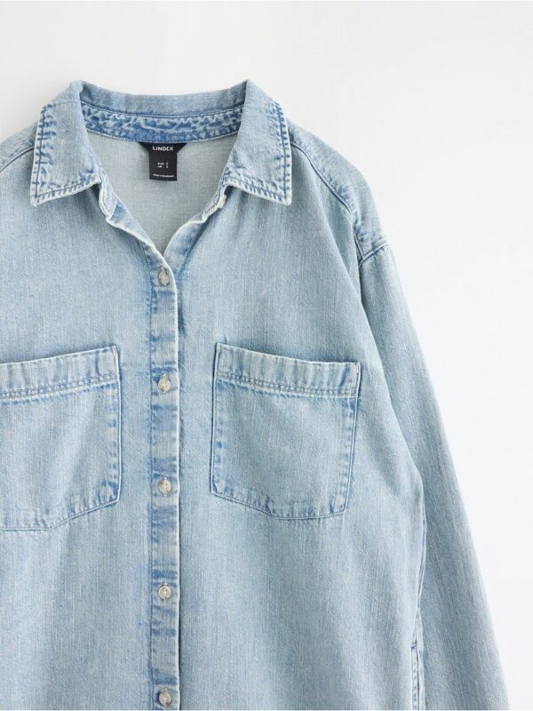 Shirt dress in denim - 3004786-791