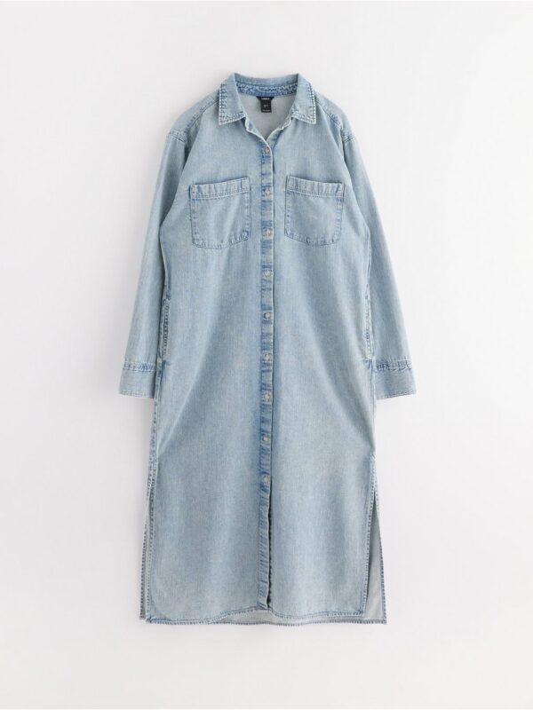 Shirt dress in denim - 3004786-791