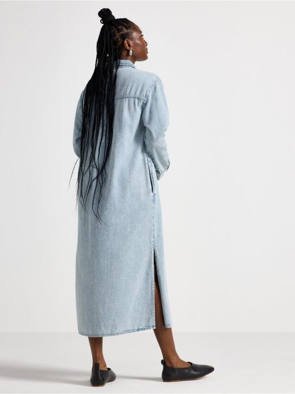 Shirt dress in denim - 3004786-791