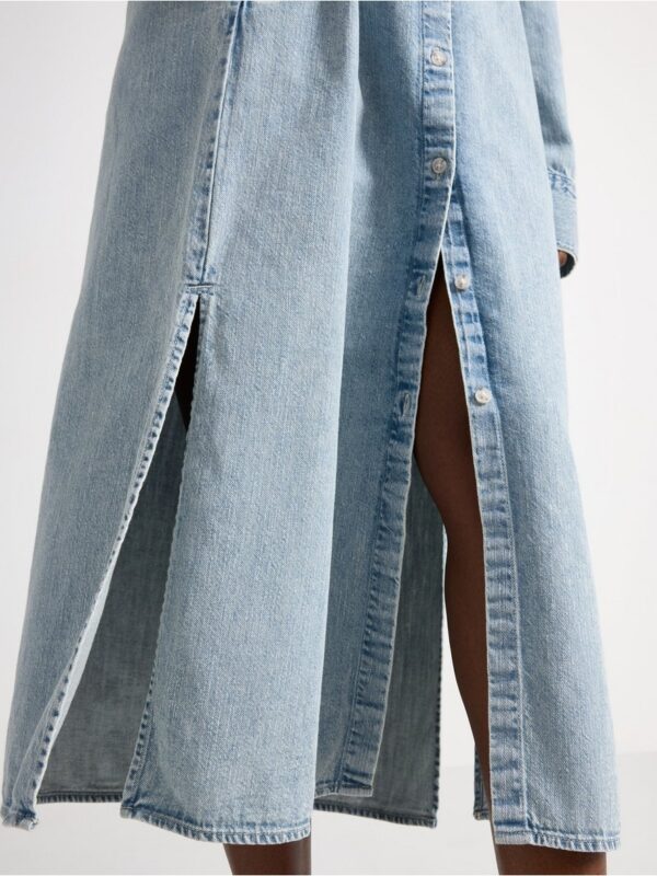 Shirt dress in denim - 3004786-791