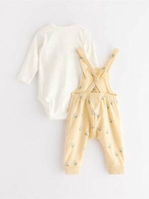 Set - bodysuit and dungarees - 3004827-1877