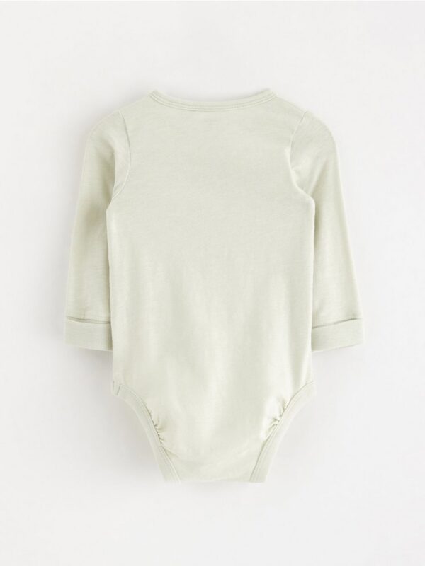 Bodysuit with henley collar - 3004905-1326