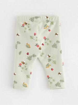 Leggings with brushed inside - 3004980-1326