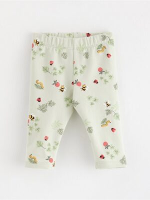 Leggings with brushed inside - 3004980-1326