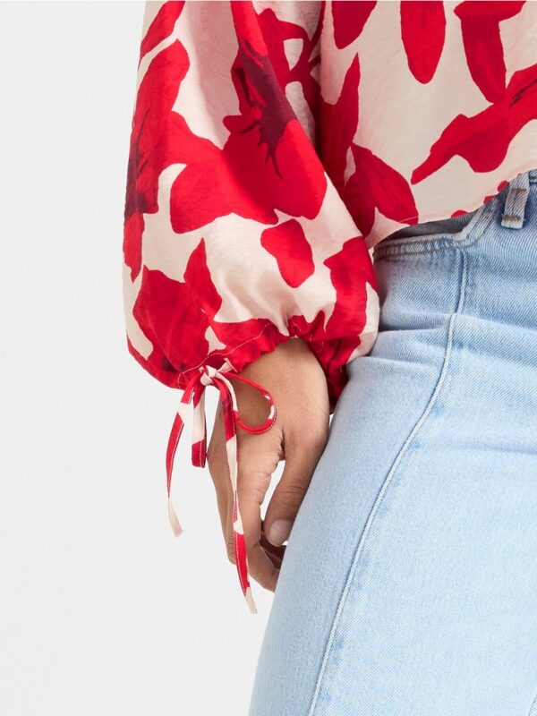 Long-sleeved blouse - 3005262-9873