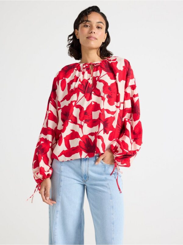 Long-sleeved blouse - 3005262-9873