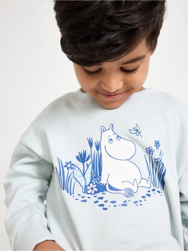 Moomin sweatshirt with brushed inside - 3005272-1199