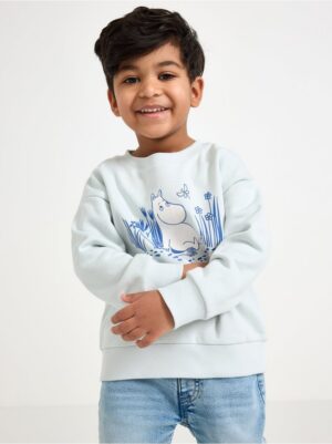 Moomin sweatshirt with brushed inside - 3005272-1199