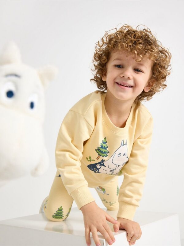 Moomin sweatshirt with brushed inside - 3005272-1877