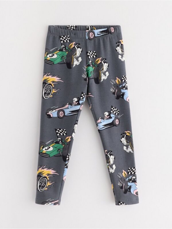 Leggings with brushed inside - 3005376-2498