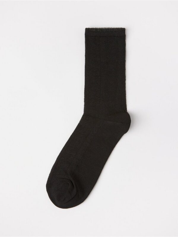 Jacquard-knit socks - 3005495-80