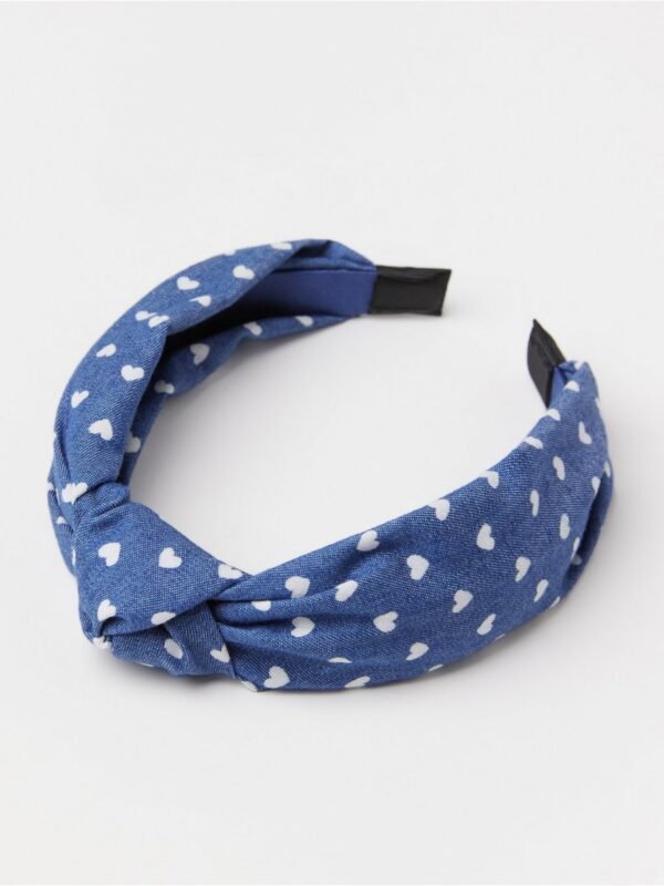 Alice band in denim - 3005919-790