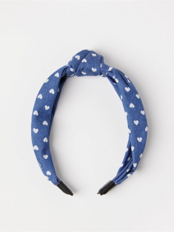 Alice band in denim - 3005919-790