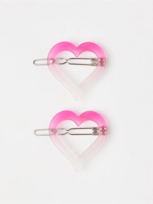 2-pack  hair clips - 3005970-7754