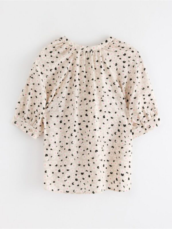 Short-sleeved blouse - 3006022-9419