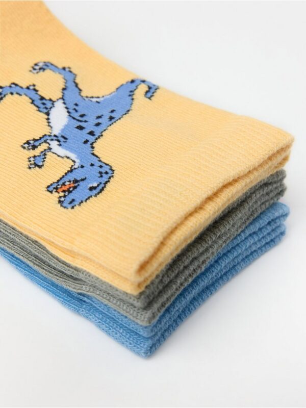 3-pack  socks with anti-slip - 3006110-4138
