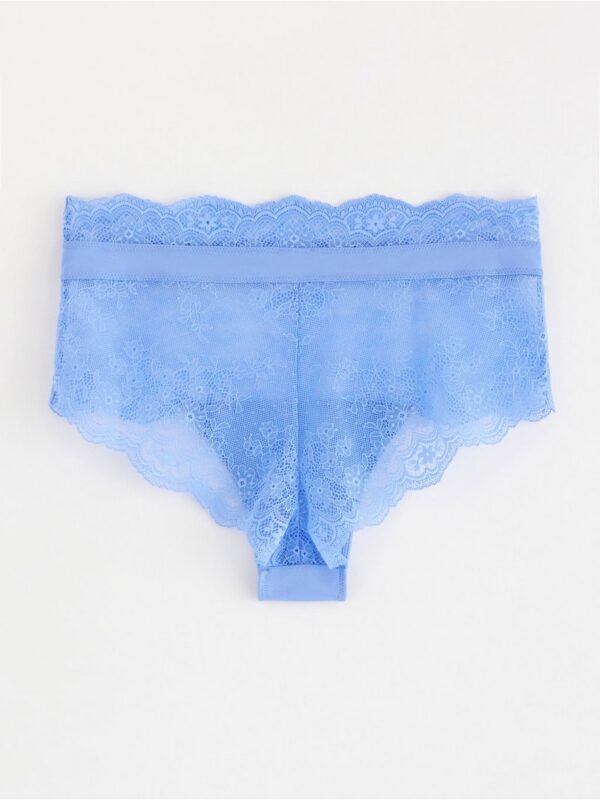 Brazilian briefs with lace - 3006170-7859