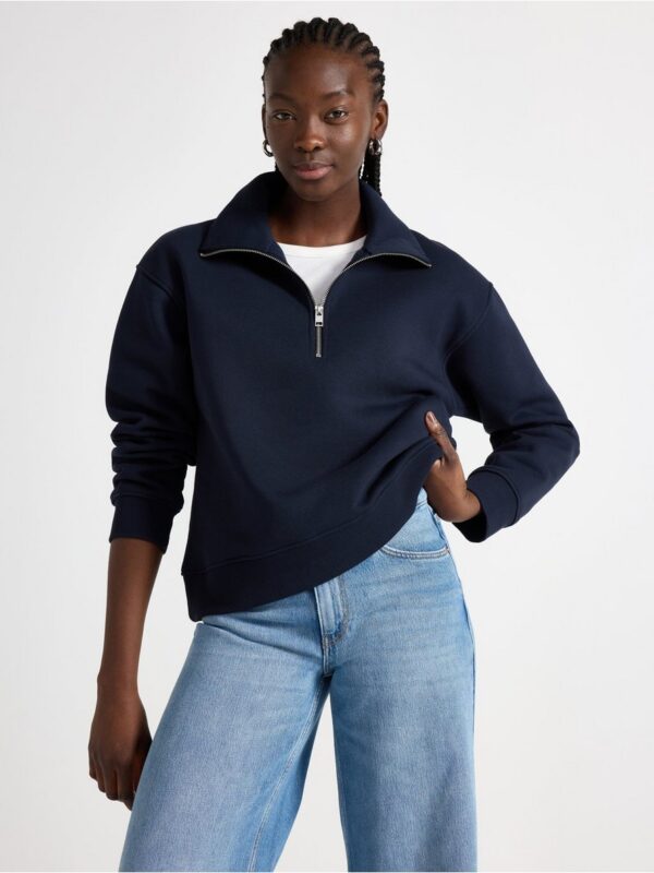 Sweatshirt with half-zip - 3006325-2521