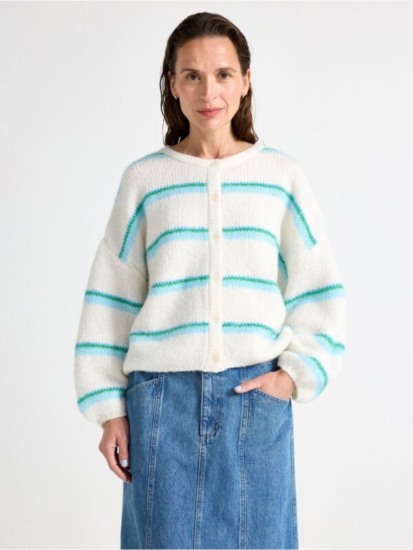Knitted cardigan - 3006337-7862