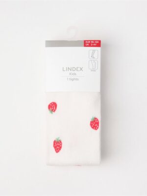 Tights with strawberries - 3006374-300