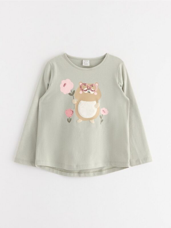 Long-sleeved top - 3006489-8884