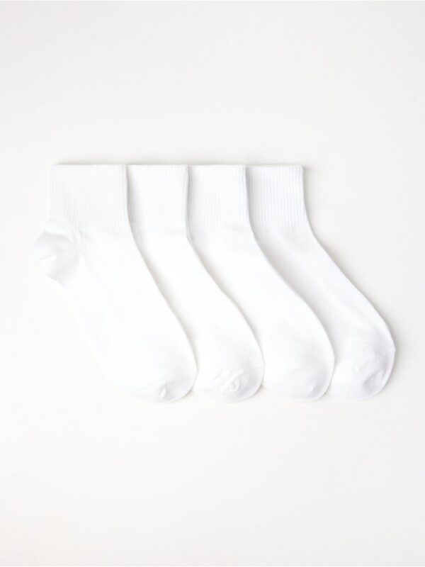 4-pack  high ankle socks - 8381955-70