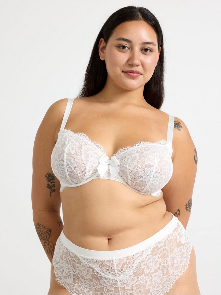 Brushalter – Unpadded bra in lace