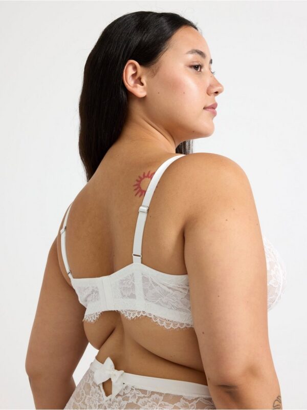 Unpadded bra in lace - 8731469-70