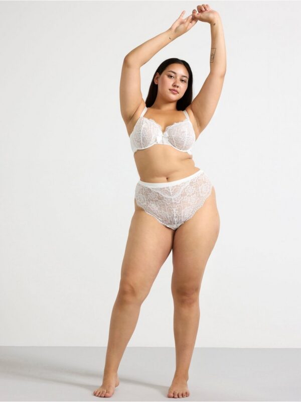 Unpadded bra in lace - 8731469-70