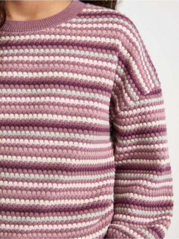 Pattern-knit jumper - 3001983-9438