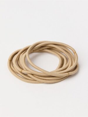 9-pack  hair elastics - 3002111-2033