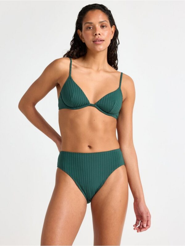 Bikini bottom with high waist - 3002848-5128