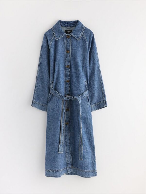 Coat in denim - 3003999-791