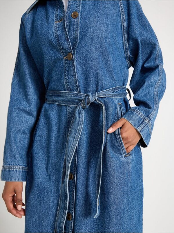 Coat in denim - 3003999-791