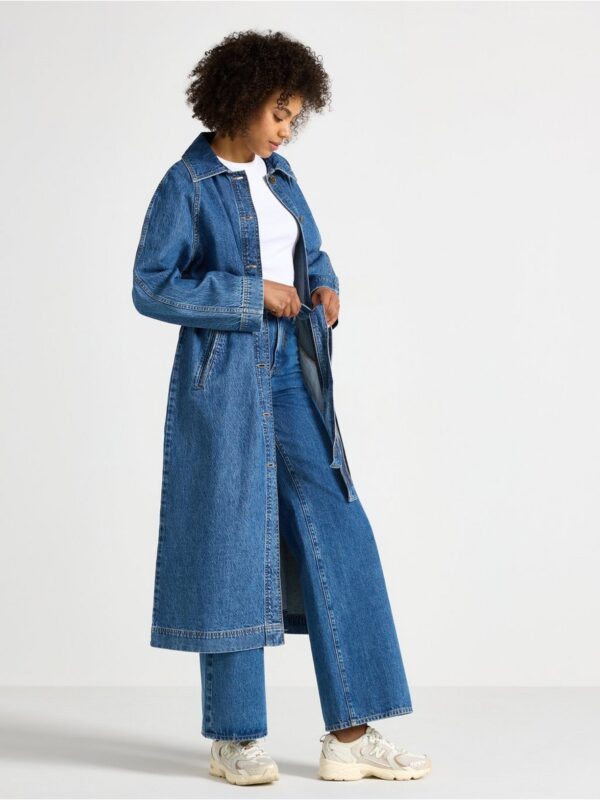Coat in denim - 3003999-791