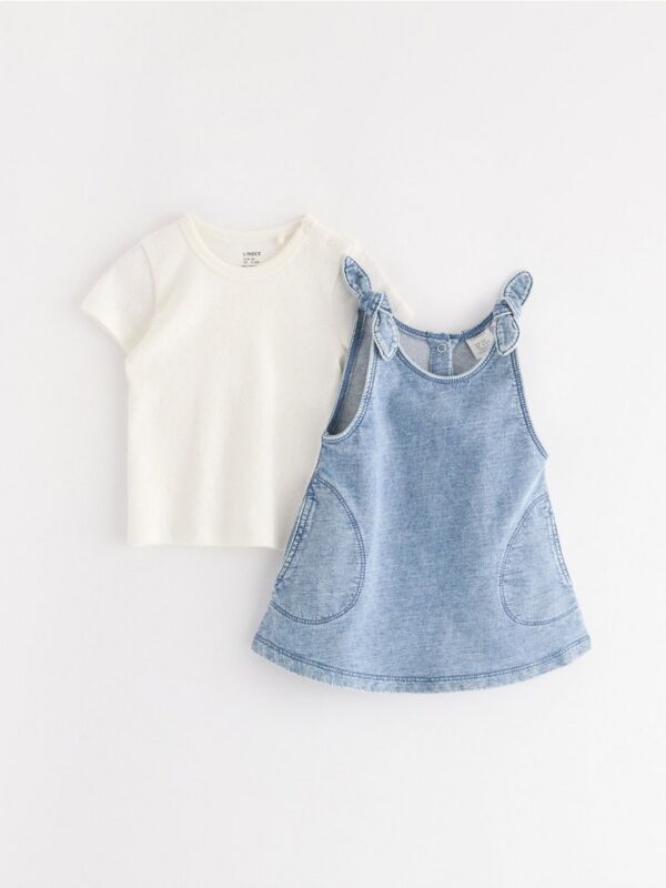 Set - top and dress - 3004076-766