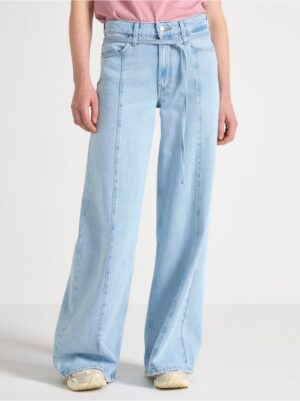 Farmerke - mešavina 60% pamuk - WIDE soft jeans with extra long leg 11