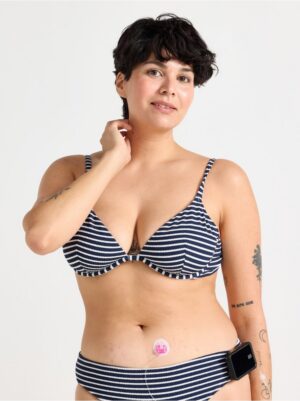Unpadded bikini bra with underwire - 3004188-2150