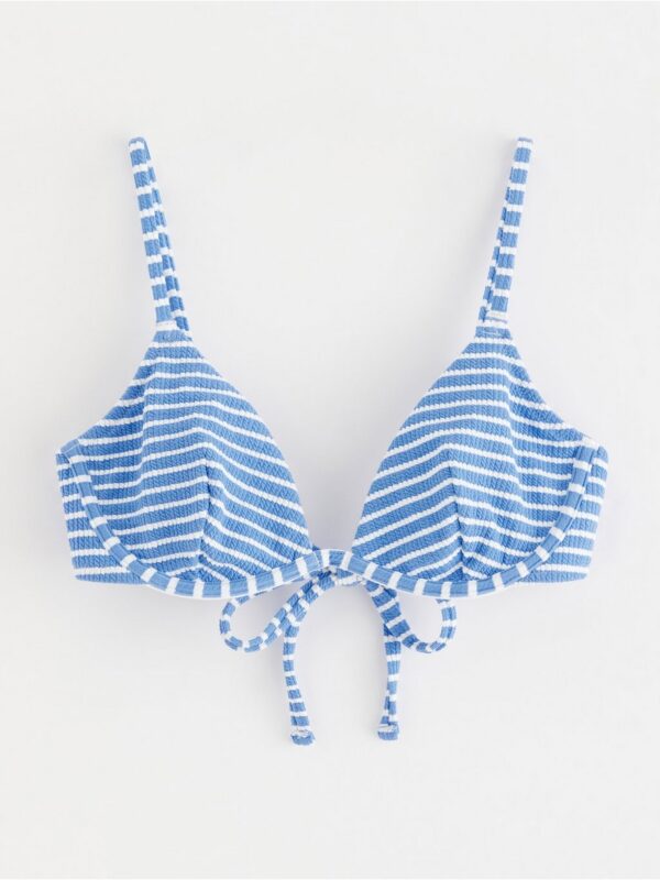 Unpadded bikini bra with underwire - 3004188-8467