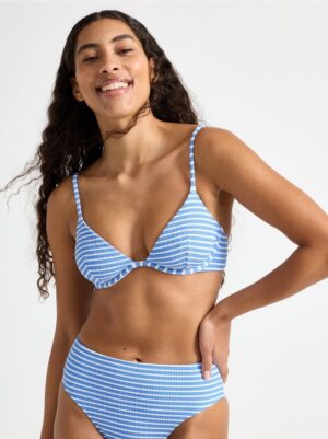 Unpadded bikini bra with underwire - 3004188-8467