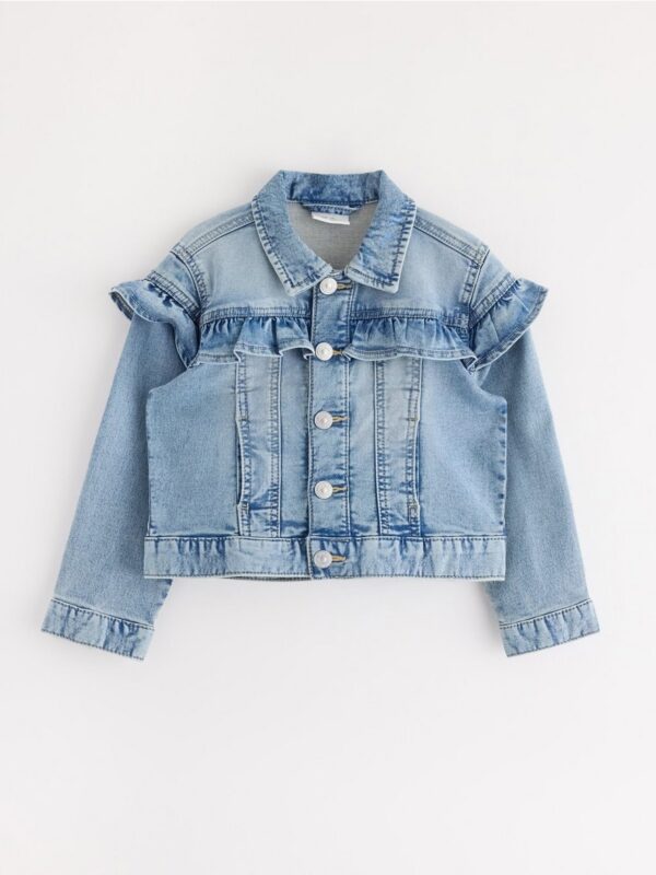 Jacket in denim jersey - 3004584-766