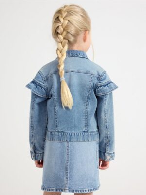 Jacket in denim jersey - 3004584-766