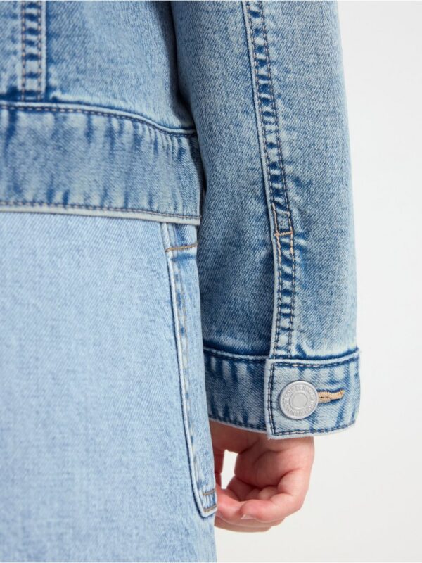 Jacket in denim jersey - 3004584-766