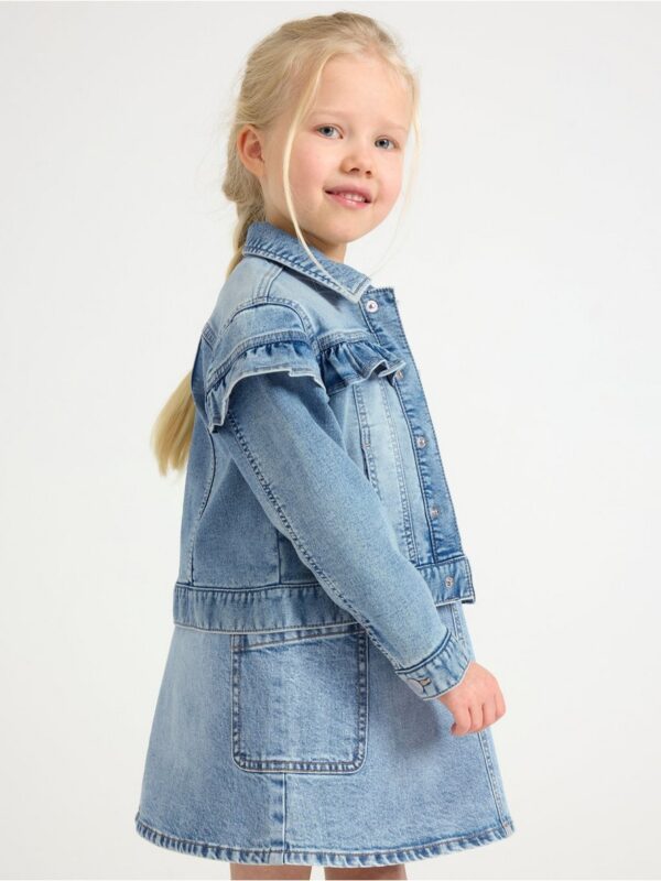 Jacket in denim jersey - 3004584-766